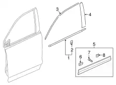 GARN ASSY,R FR DO 72430TG7A11 HONDA
