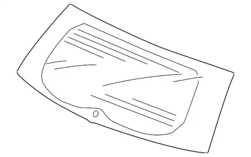 SET,RR WSHLD GLAS 73211TLAA11 HONDA