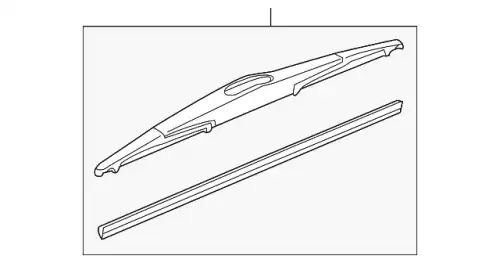Щетка стеклоочистителя 76730TM8A02 HONDA