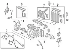 GROM HEATER PIPE 79731S5A000 HONDA