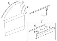 GARN ASSY,R FR DO 75312TLAA01 HONDA