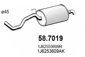 Глушитель основной 58.7019 ASSO