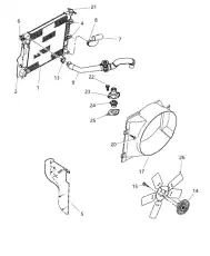 CAP-PRESSURIZED COOLANT 5278767AA CHRYSLER