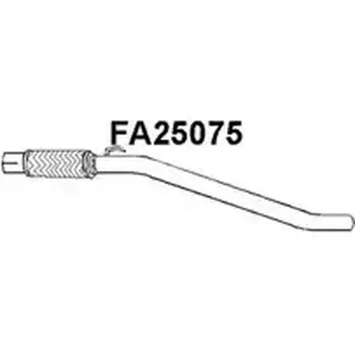 Гофра глушителя VENEPORTE FA25075 L= d=