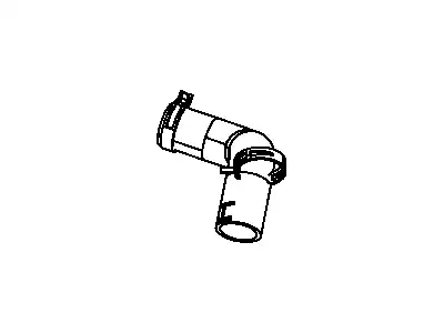 HOSE-RADIATOR INLET 55038160AC CHRYSLER