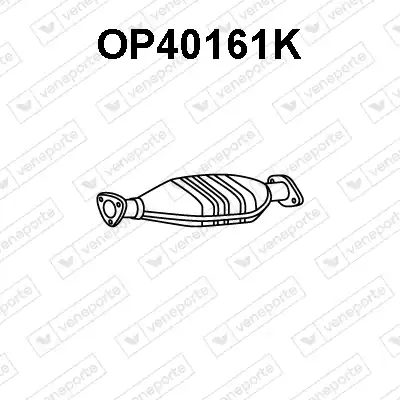 катализатор глушителя Opel OP40161K VENEPORTE