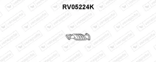 катализатор глушителя Rov RV05224K VENEPORTE