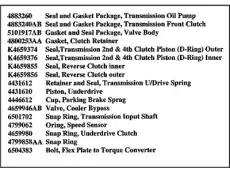 SEAL PKG-TRANSMISSION 5103073AA CHRYSLER