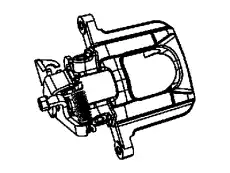 CALIPER-DISC BRAKE 68029890AC CHRYSLER