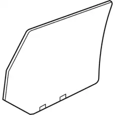 GLASS-REAR DOOR 68028905AB CHRYSLER