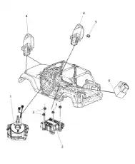 CLKSPRING-STEERING COLUMN CONTROL MOD 68193280AA CHRYSLER