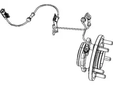 SENSOR-ANTI-LOCK BRAKES 5142770AA CHRYSLER