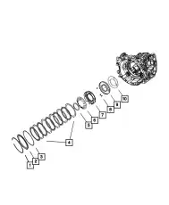 SPRING-LOW/REVERSE CLUTCH PISTON 4800236AA CHRYSLER