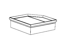 FILTER-AIR 4627127AB CHRYSLER