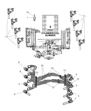 CABLE PKG-IGNITION 4606701AF CHRYSLER