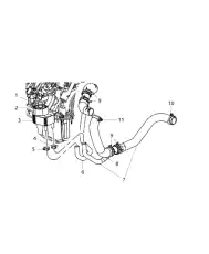 COOLER-ENGINE OIL 5037523AB CHRYSLER