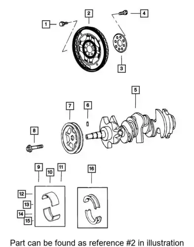 FLEXPLATE 4736832AD CHRYSLER