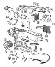 MOTOR 4864956 CHRYSLER
