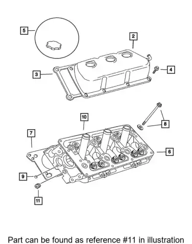 PLUG-HEX SOCKET 6034826 CHRYSLER