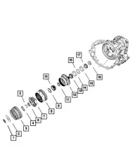 SHIM-CARRIER BEARING 5280034 CHRYSLER