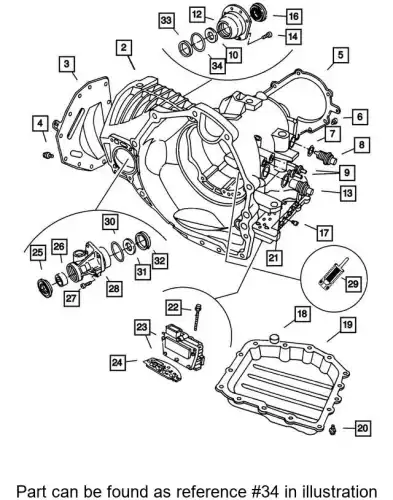 SHIM 4659262 CHRYSLER