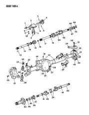 SEAL-AXLE DRIVE SHAFT 4506005 CHRYSLER