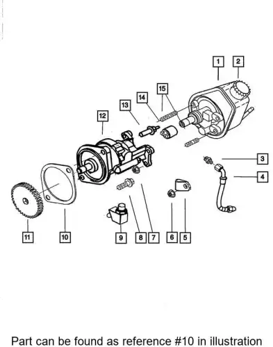 SEAL-HYDRAULIC PUMP 4638531 CHRYSLER
