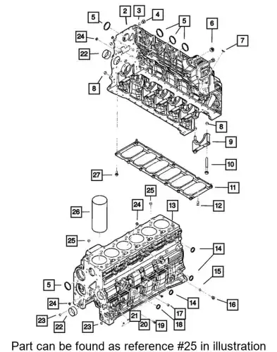 DOWEL PIN 4429343 CHRYSLER