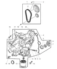 SEAL-CRANKSHAFT OIL 5245135 CHRYSLER