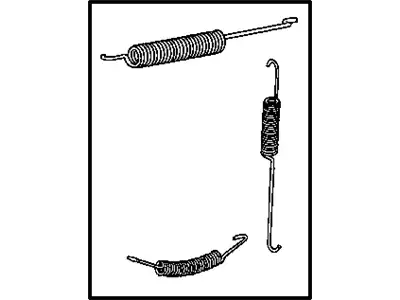 SPRING-BRAKE SHOE RETURN 68000250AA CHRYSLER