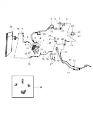 O RING-A/C LINE 5183358AA CHRYSLER