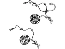 SENSOR-ANTI-LOCK BRAKES 5105064AA CHRYSLER