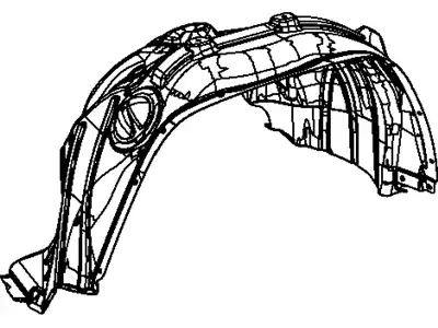 Подкрылок CHRYSLER 68188246AA