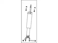 ABSORBER-SUSPENSION 68069675AC CHRYSLER