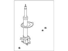 СТОЙКА АМОРТИЗАТОРНА 54302CA025 NISSAN
