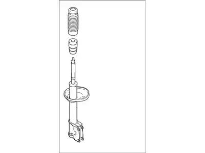 амортизатор 2.0л ' 2.0л' 546502C300 HYUNDAI