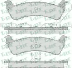 Тормозные колодки дисковые LPR 05P595