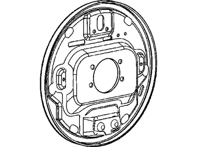 PLATE-BRAKE BACKING 5159103AA CHRYSLER