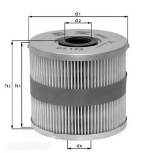 Фильтр масляный KNECHT OX40
