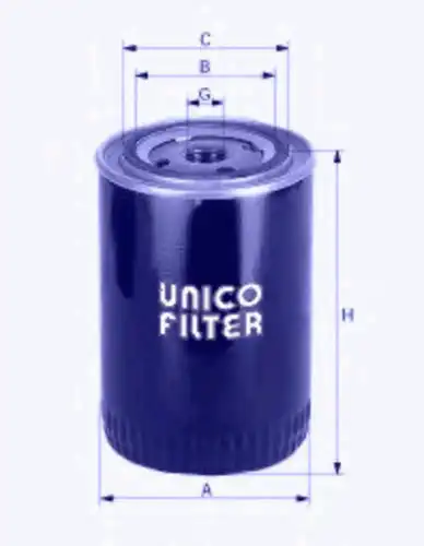 Фильтр масляный UNICO LI10186