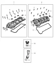 COVER-CYLINDER HEAD 05184068AJ CHRYSLER