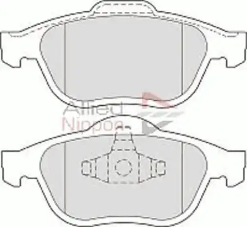 колодки дисковые торм. перед. Ren ADB01116 COMLINE