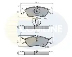 Тормозные колодки дисковые COMLINE CBP0478