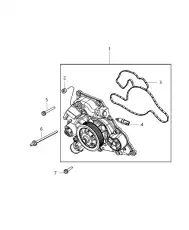 PUMP-WATER 05038668AA CHRYSLER