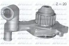 помпа!\ Ford Escort/Orion/Fiesta 1.1/1.3/1.6 80-86 F-107 DOLZ