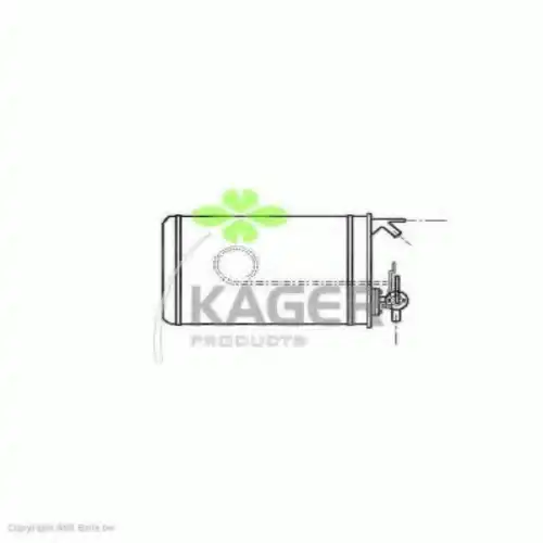 Радиатор печки KAGER 32-0093
