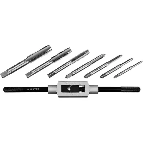 НАБОР МЕТЧИКОВ STAYER MASTER , МЕТЧИКОДЕРЖАТЕЛЬ 1 28016-H8_Z01