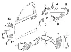 ДЕТАЛЬ 67410T2FA02ZZ HONDA