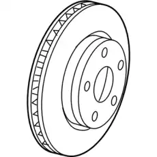 Тормозной диск CHRYSLER 68242650AB ,
