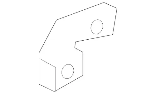 КРОНШТЕЙН БАМПЕРА 6400G486 MITSUBISHI